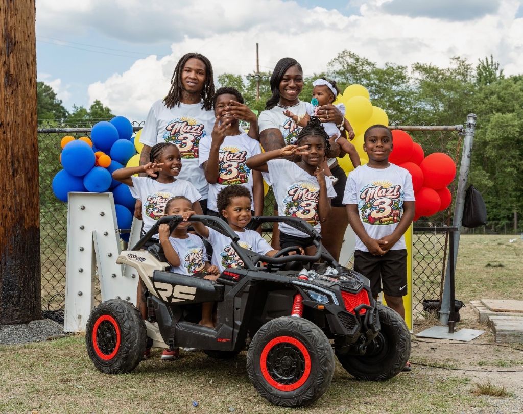 Willie Hayes III with family